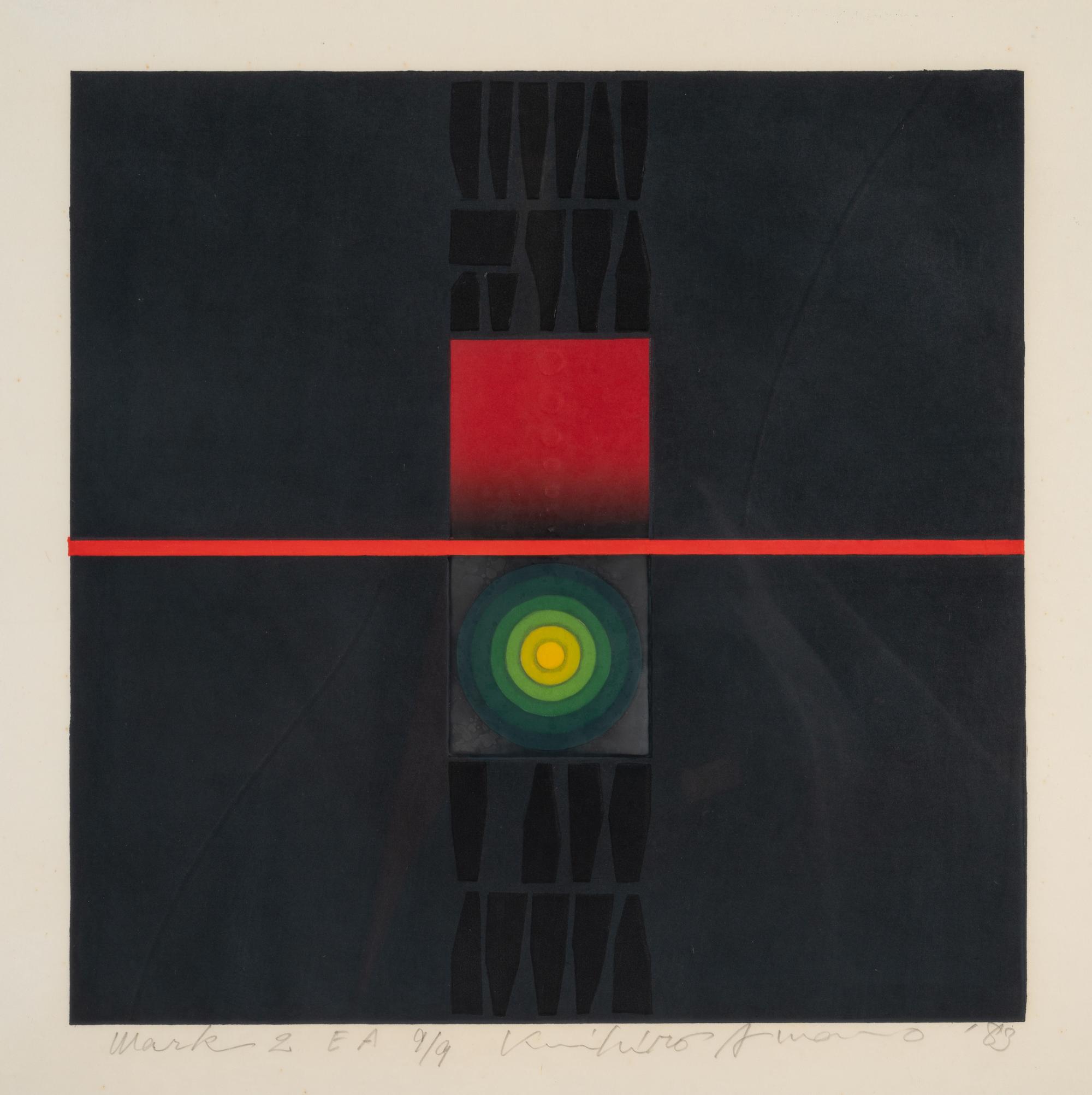 A Poor King 1 , 1979 and Work 2 , 1983 (Pair of Works)