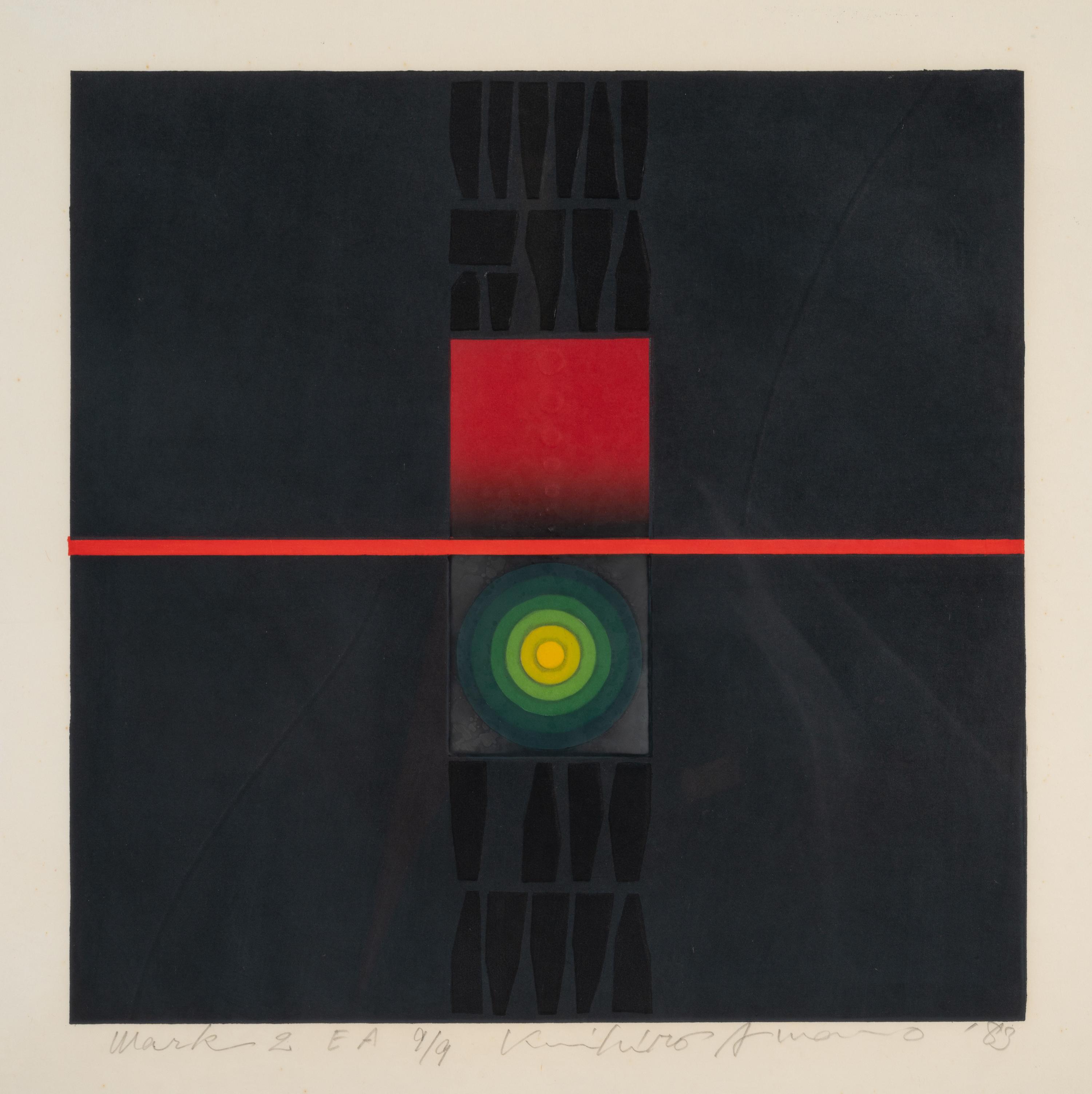 A Poor King 1 , 1979 and Work 2 , 1983 (Pair of Works)
