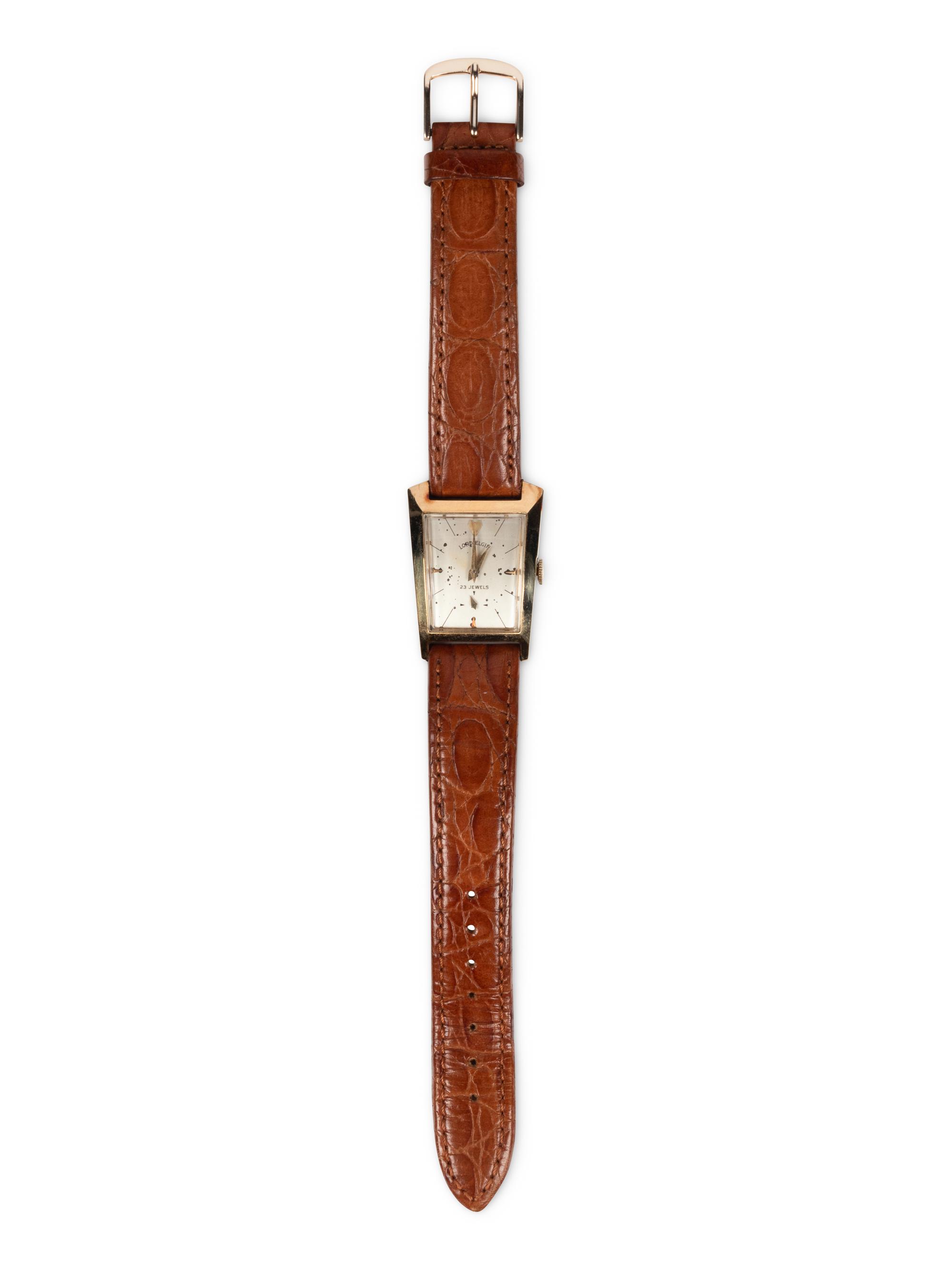 Nellie Fox's Personally Owned 1957 American League All Star Watch (Fox Wife Letter)