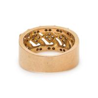 YELLOW GOLD AND DIAMOND RING