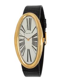 BUECHE GIROD, 18K YELLOW GOLD 'BAIGNOIRE JUMBO' WATCH