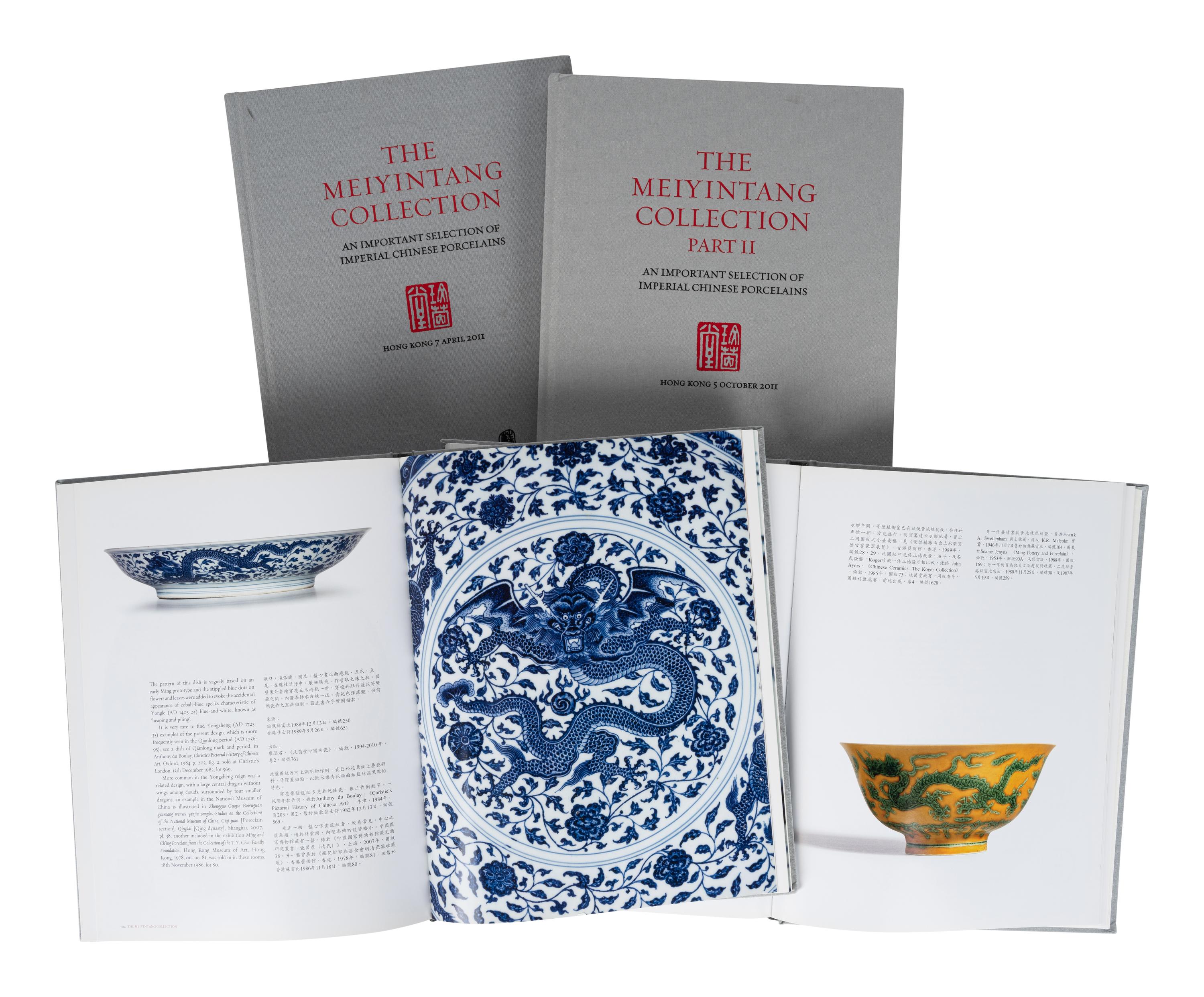 [CERAMICS — AUCTION CATALOGUE] A group of auction catalogues about Chinese Ceramics, comprising: