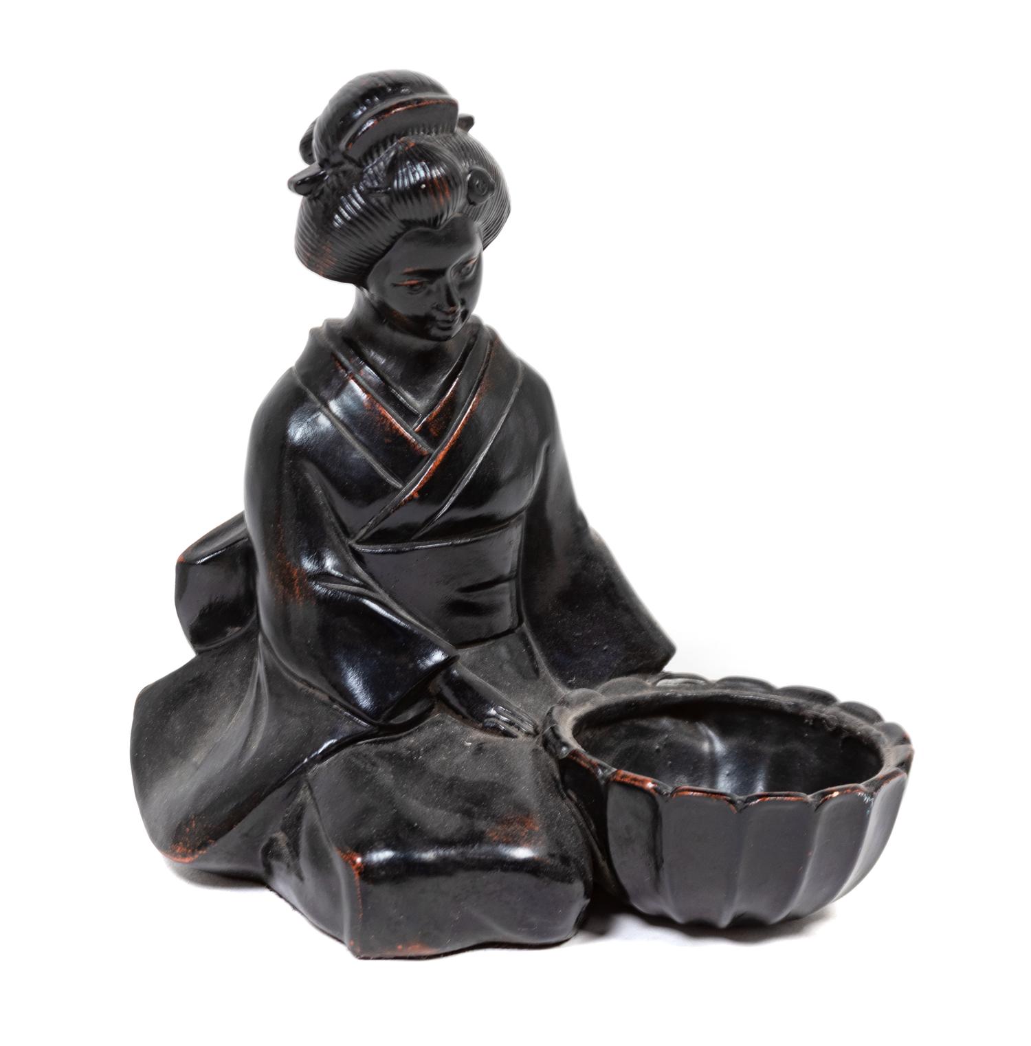 Four Japanese Ceramic Figures
