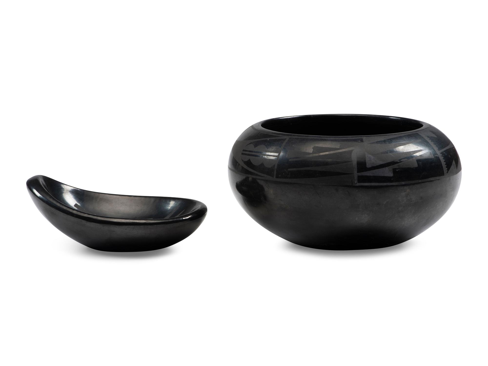 San Ildefonso Blackware Pottery