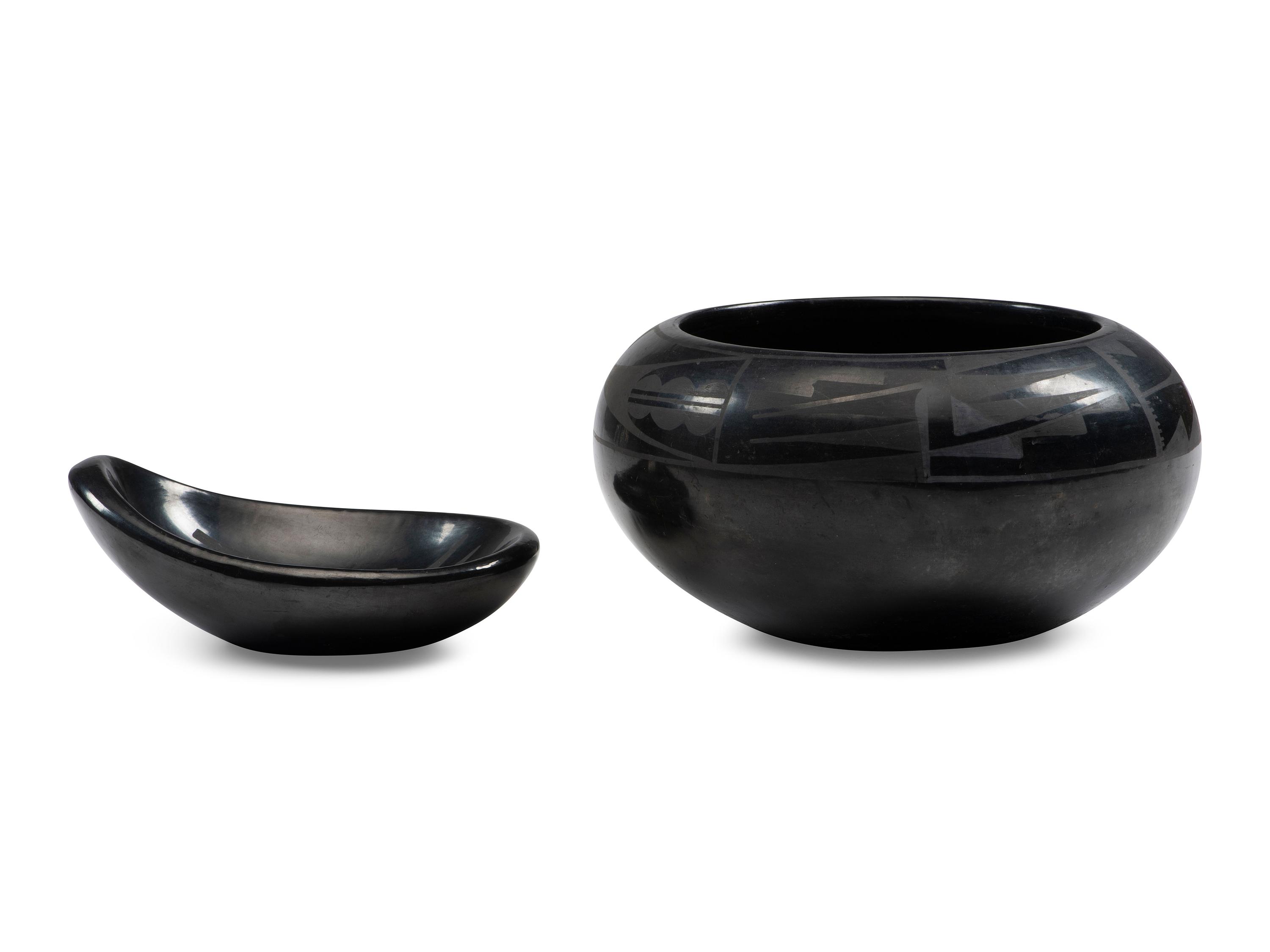 San Ildefonso Blackware Pottery