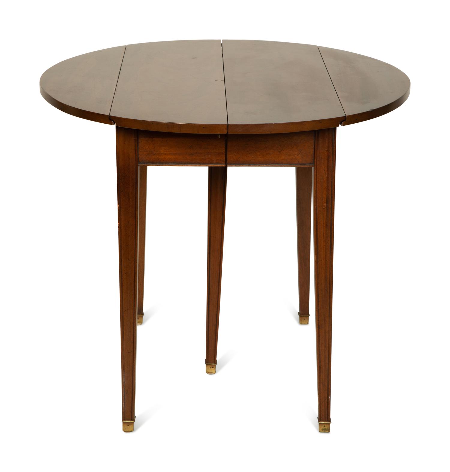 A Federal Style Mahogany Dining Table