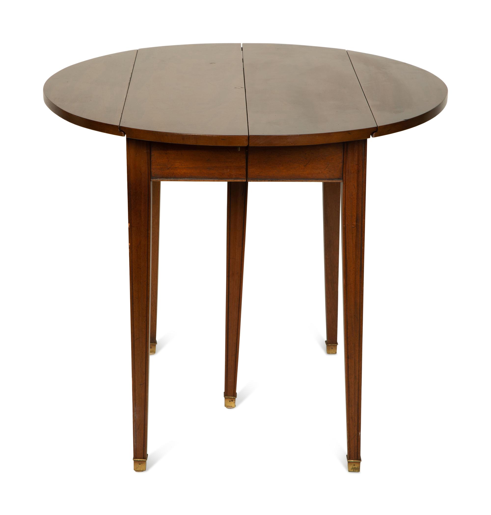 A Federal Style Mahogany Dining Table