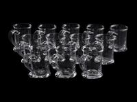 A Group of Simon Pearce Glass Barware