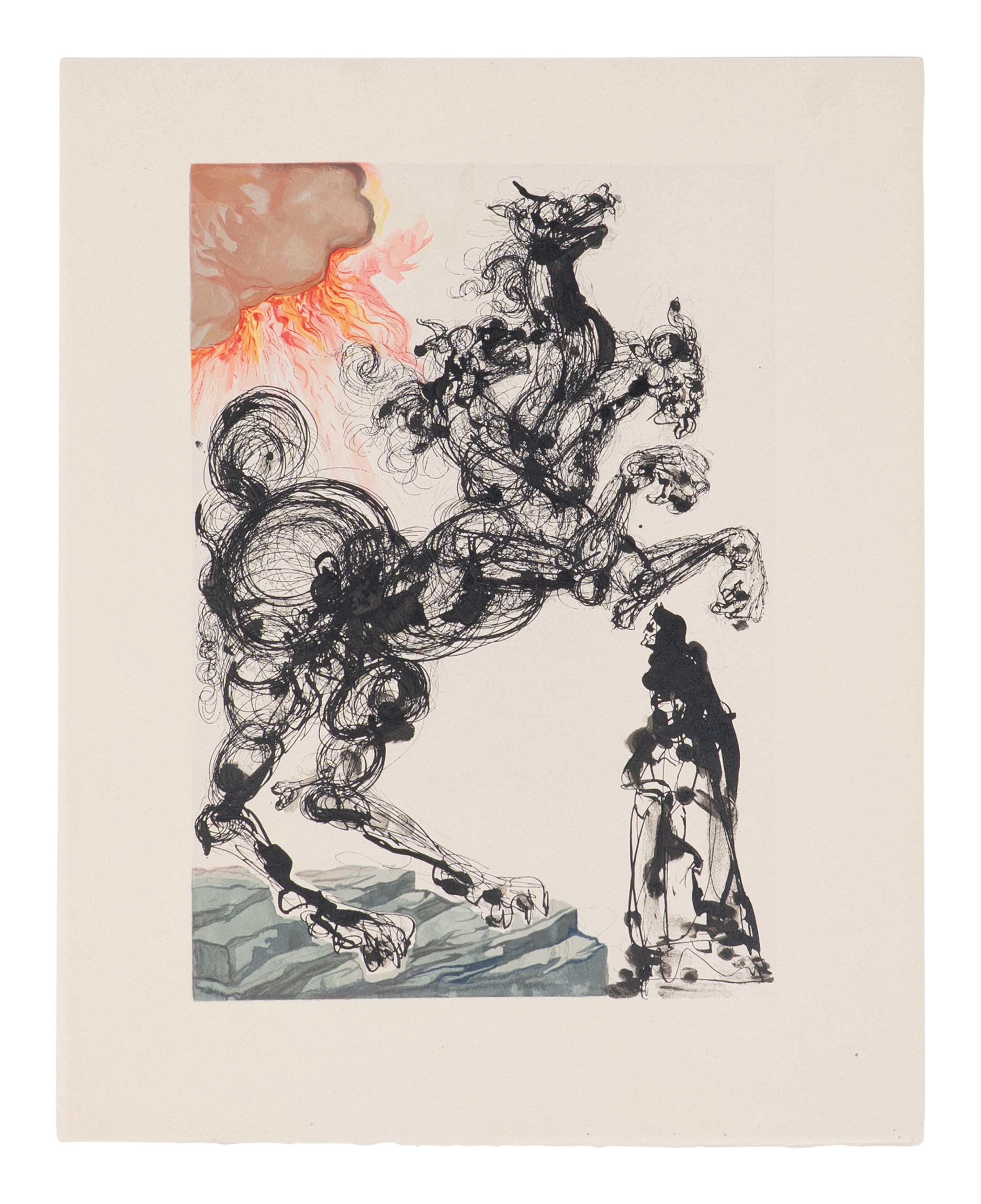 [ARTIST BOOKS]. DALI, Salvador (1904-1989), illustrator]. -- ALIGHIERI, Dante (1265-1321). La Divina Commedia . Rome: Arte e Scienze/Mario Salani, 1964.