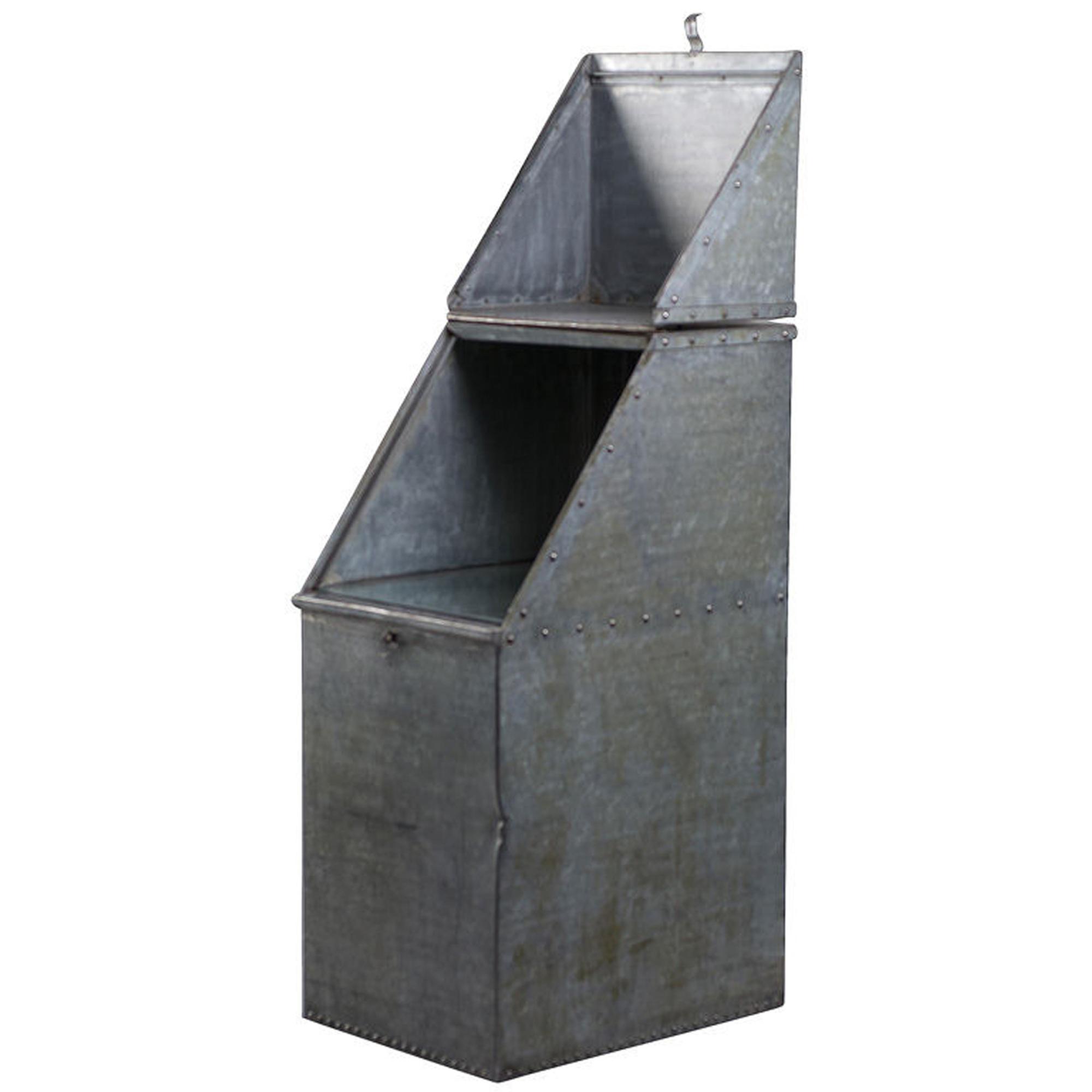 An Industrial Steel Cabinet 20.25" W x 27.75" D x 68H — United States, 20th Century