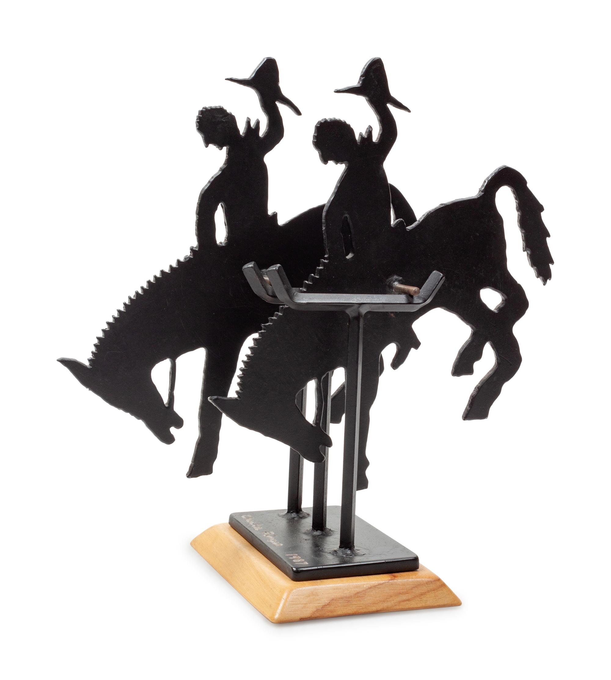 Bucking Horse Kinetic Sculpture