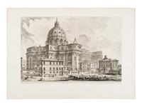 [Prints] Piranesi, Giovanni Battista. Group of 12 Etchings — 1) Veduta dell'atrio del portico