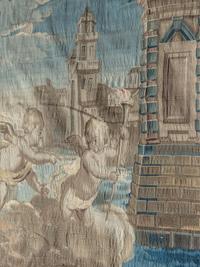 A Flemish Mythological Tapestry Depicting the Story of Hero and Leander