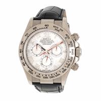 Rolex, Ref. 116519, 18K White Gold 'Daytona' Chronograph Watch with Meteorite Dial, with Box and Booklets