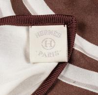 Hermès 90cm Silk Jersey Scarf