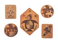 Painted Pottery Tiles