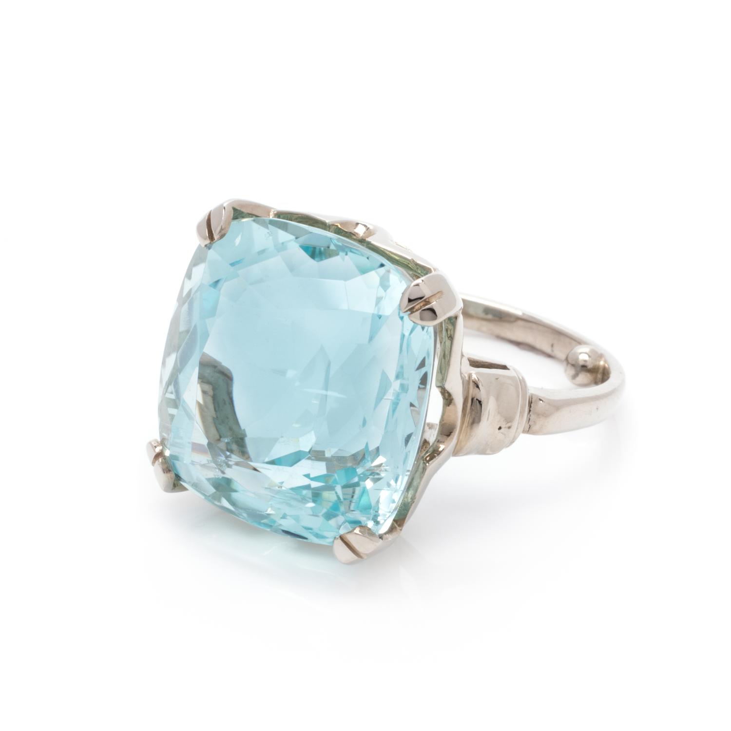 AQUAMARINE RING