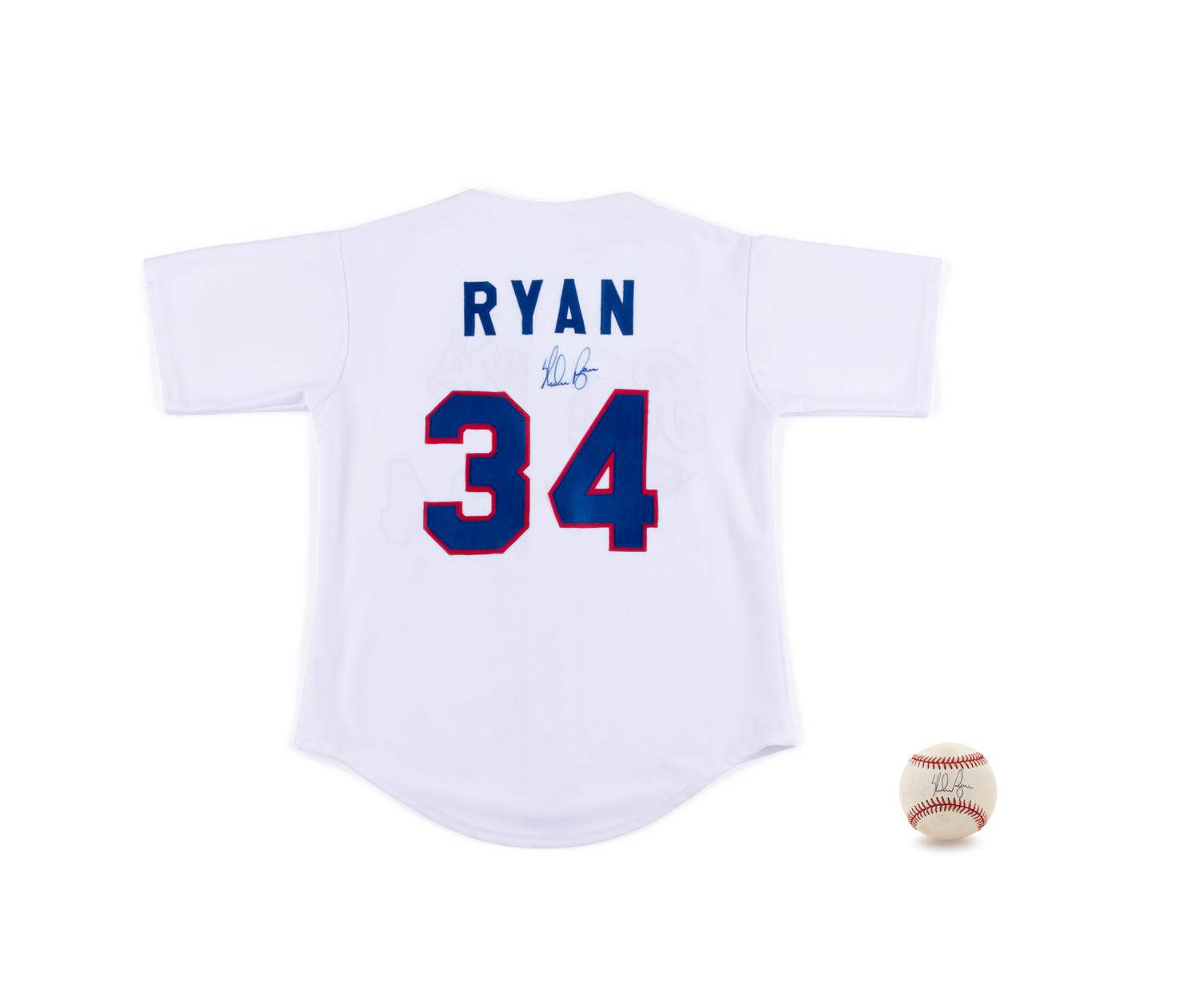 Two Nolan Ryan Signed Items,