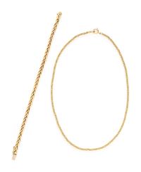 COLLECTION OF YELLOW GOLD JEWELRY