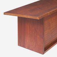 George Nakashima (American, 1905-1990) Triple-Door Hanging Wall Case, New Hope, Pennsylvania, 1956