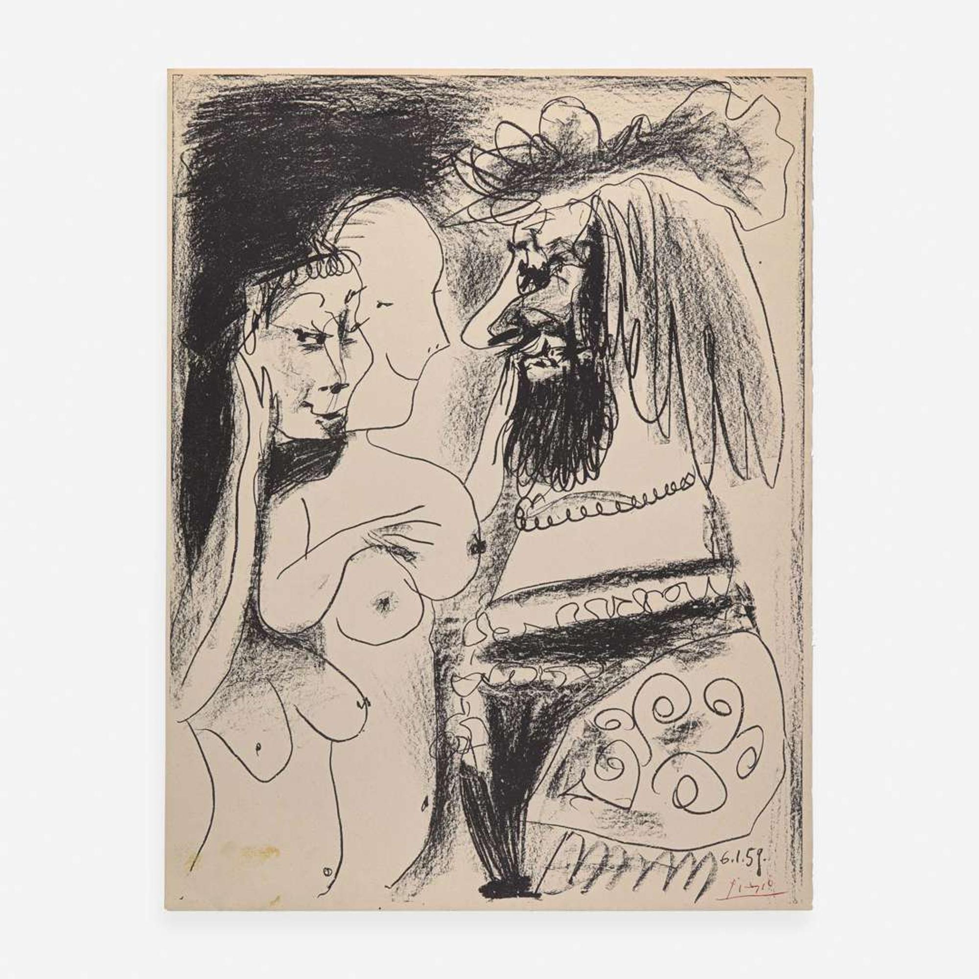 Pablo Picasso (Spanish, 1881-1973) Le Vieux Roi