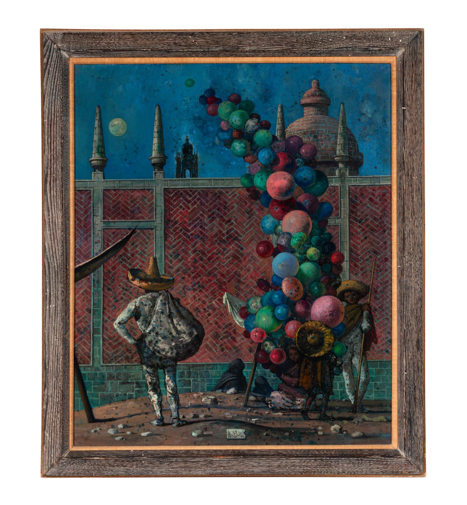 The Balloon Vendor (Luna Mexicana y los Globos) , 1949