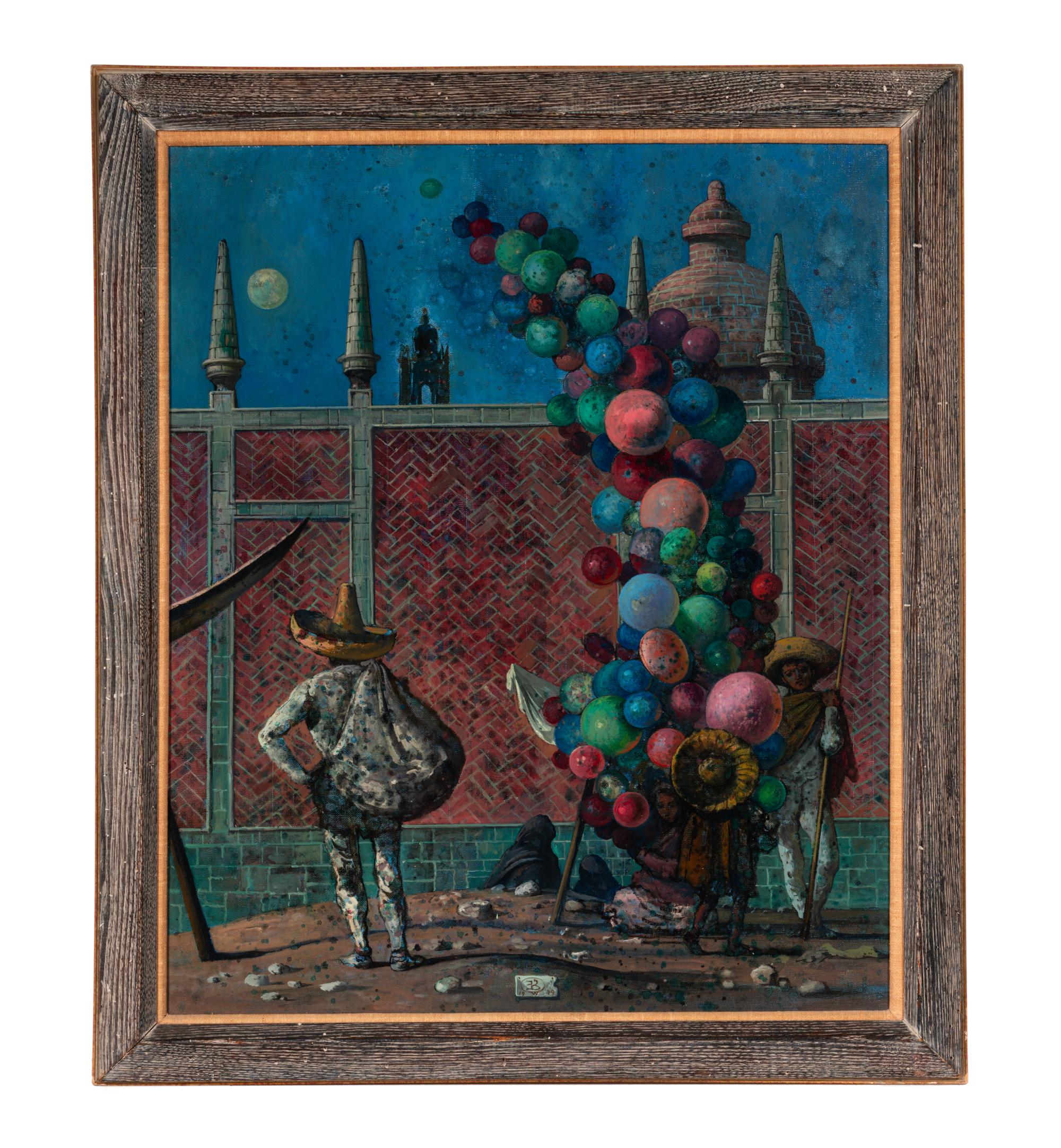 The Balloon Vendor (Luna Mexicana y los Globos) , 1949