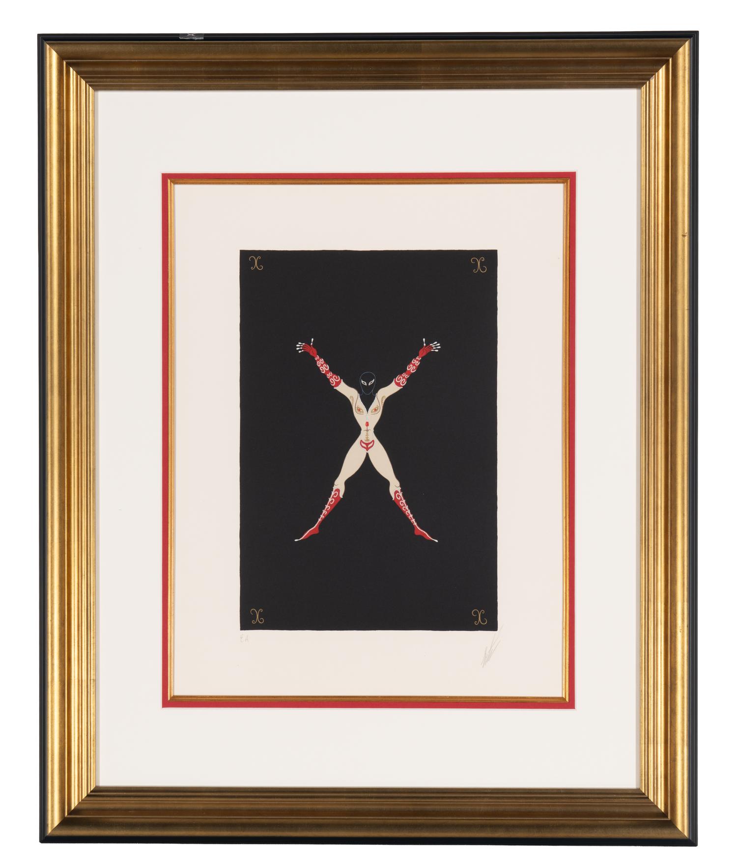 Six Alphabet Lithographs