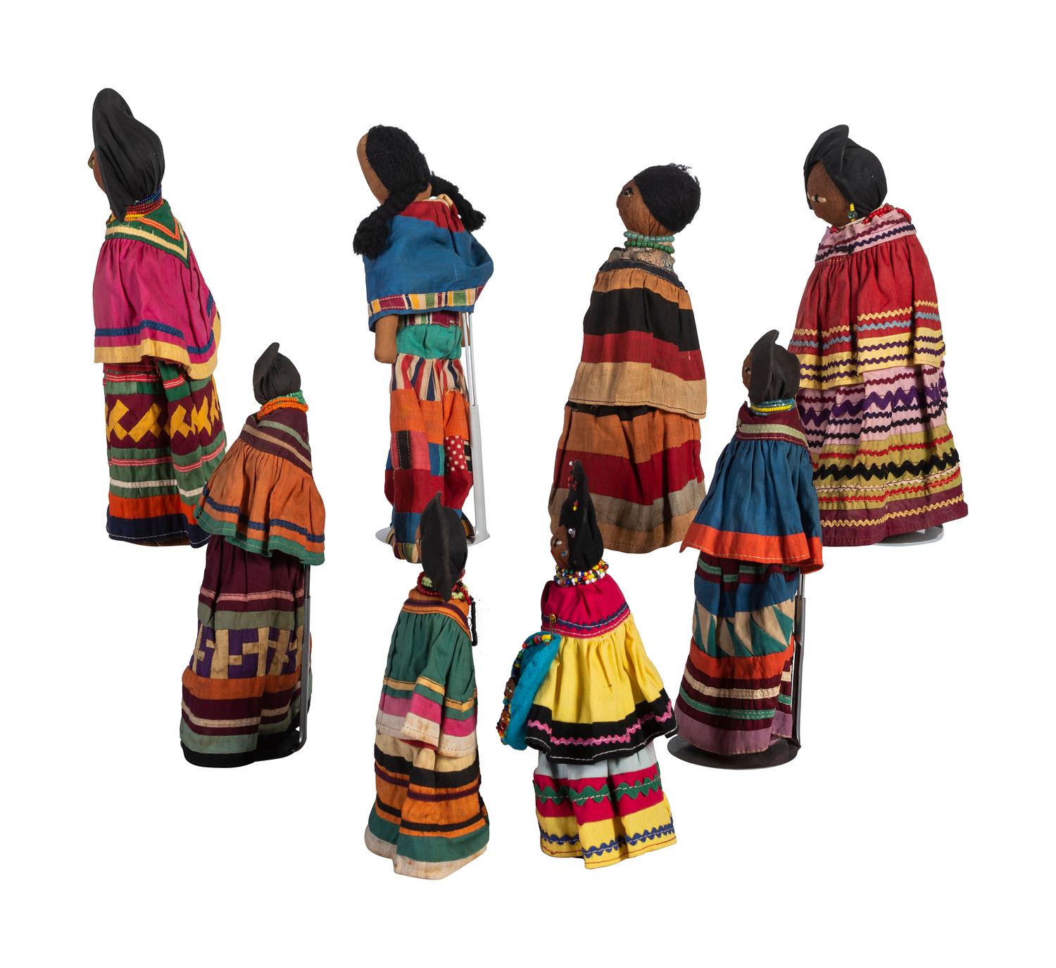 Collection of Seminole Dolls