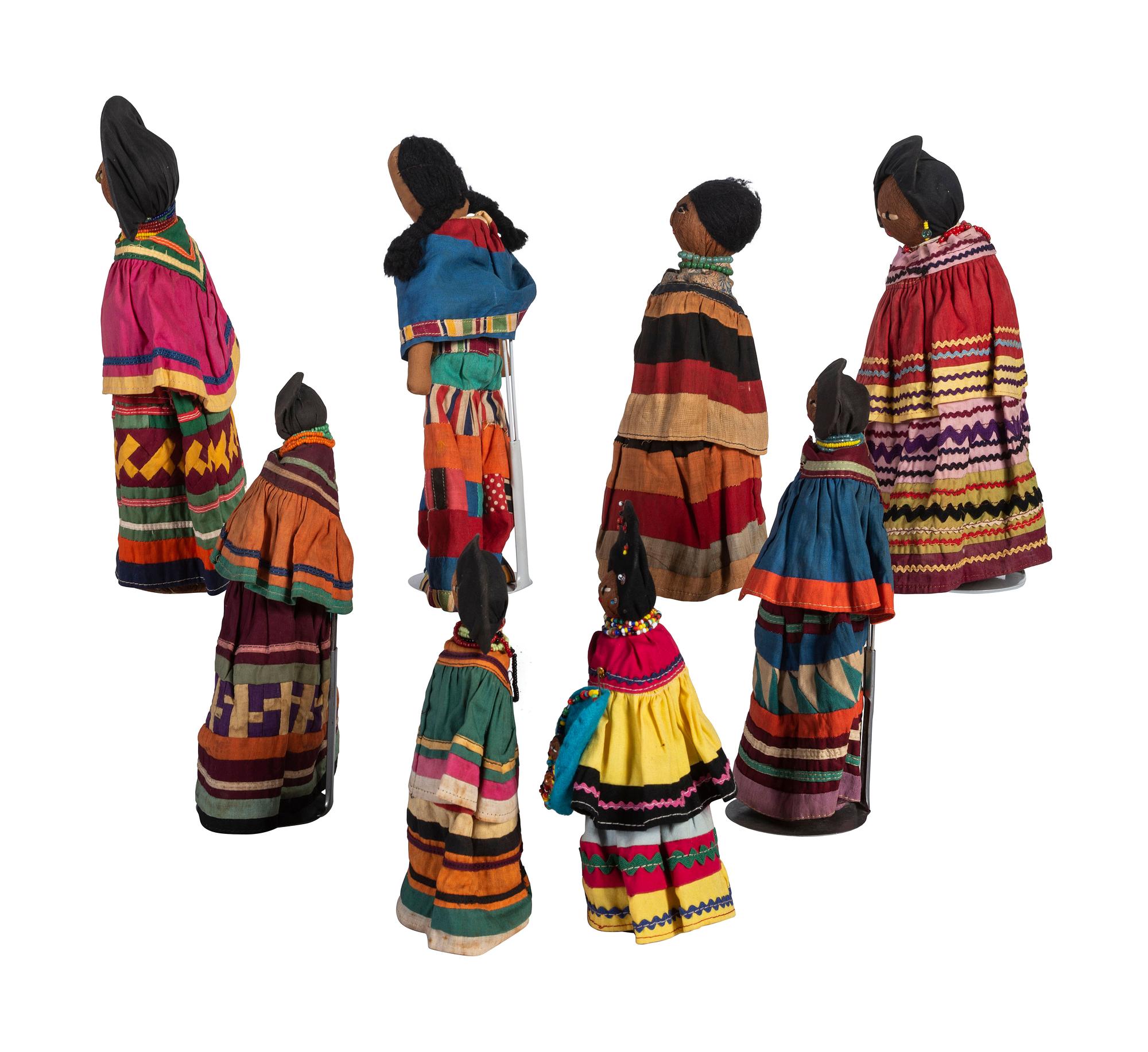 Collection of Seminole Dolls