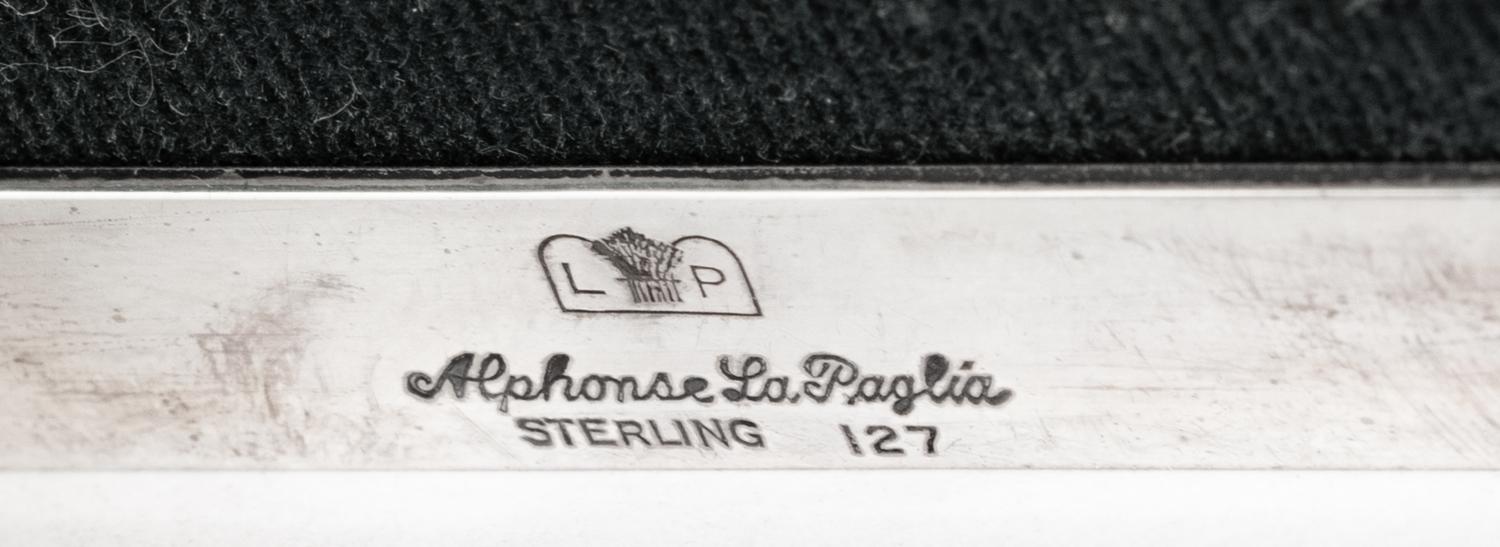 An Alphonse LaPaglia Silver Picture Frame