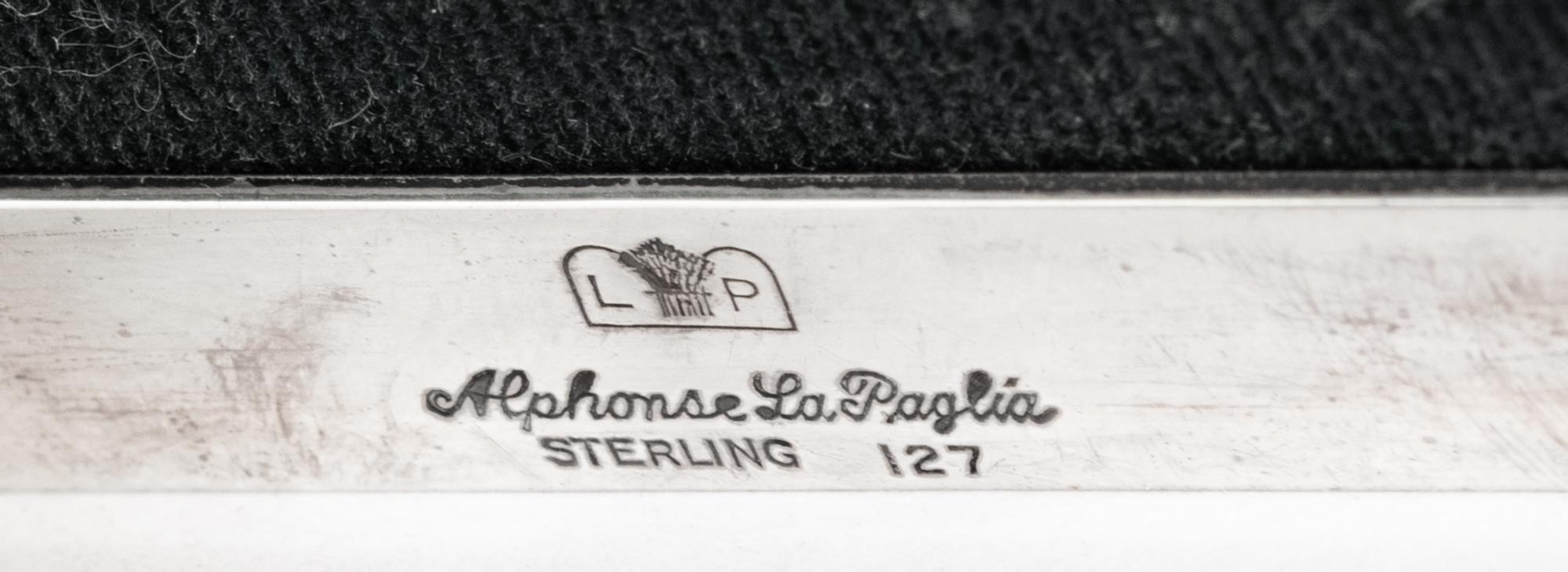 An Alphonse LaPaglia Silver Picture Frame