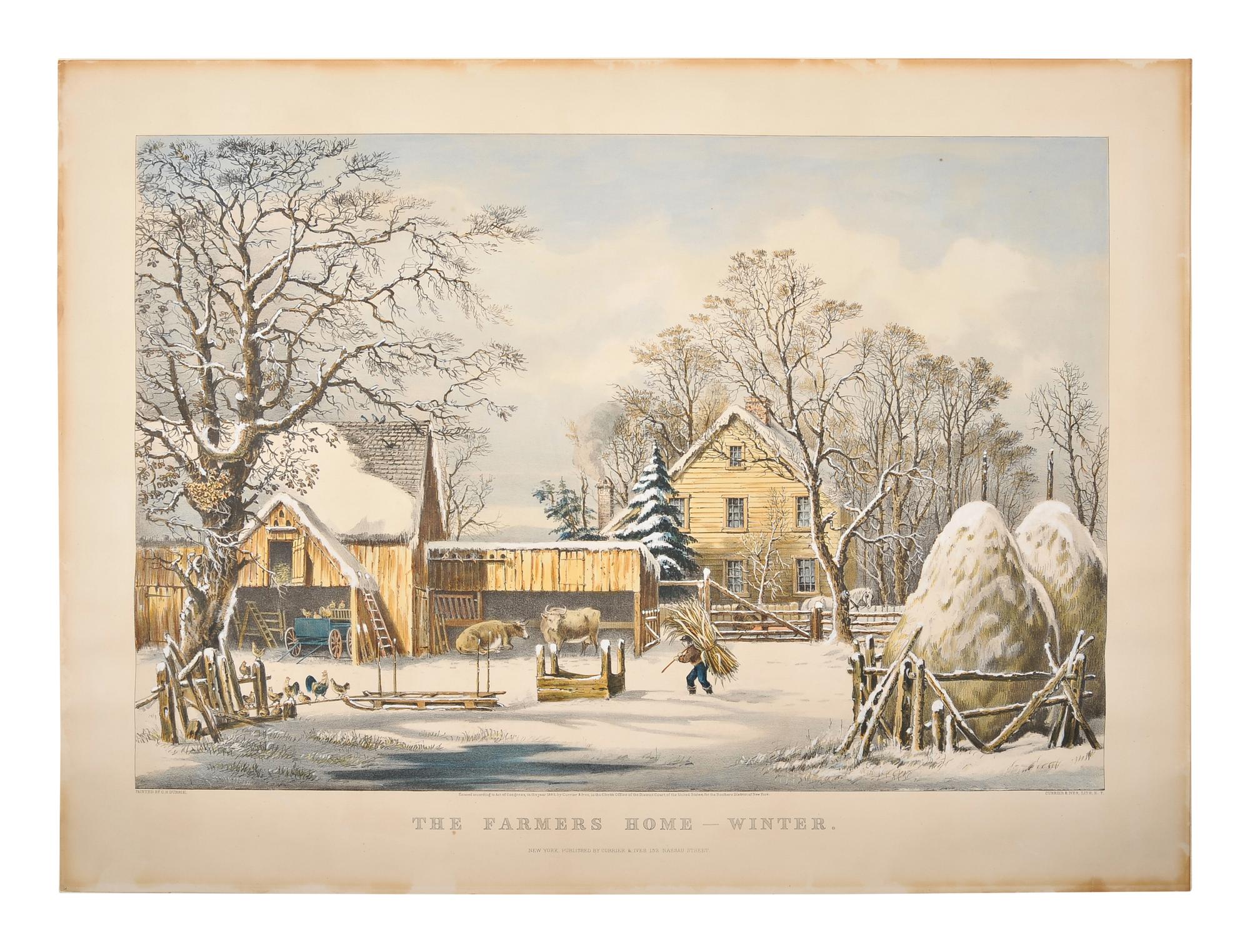CURRIER and IVES, publishers -- After George H. Durrie