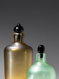 Two Inciso Bottles Venini, Italy