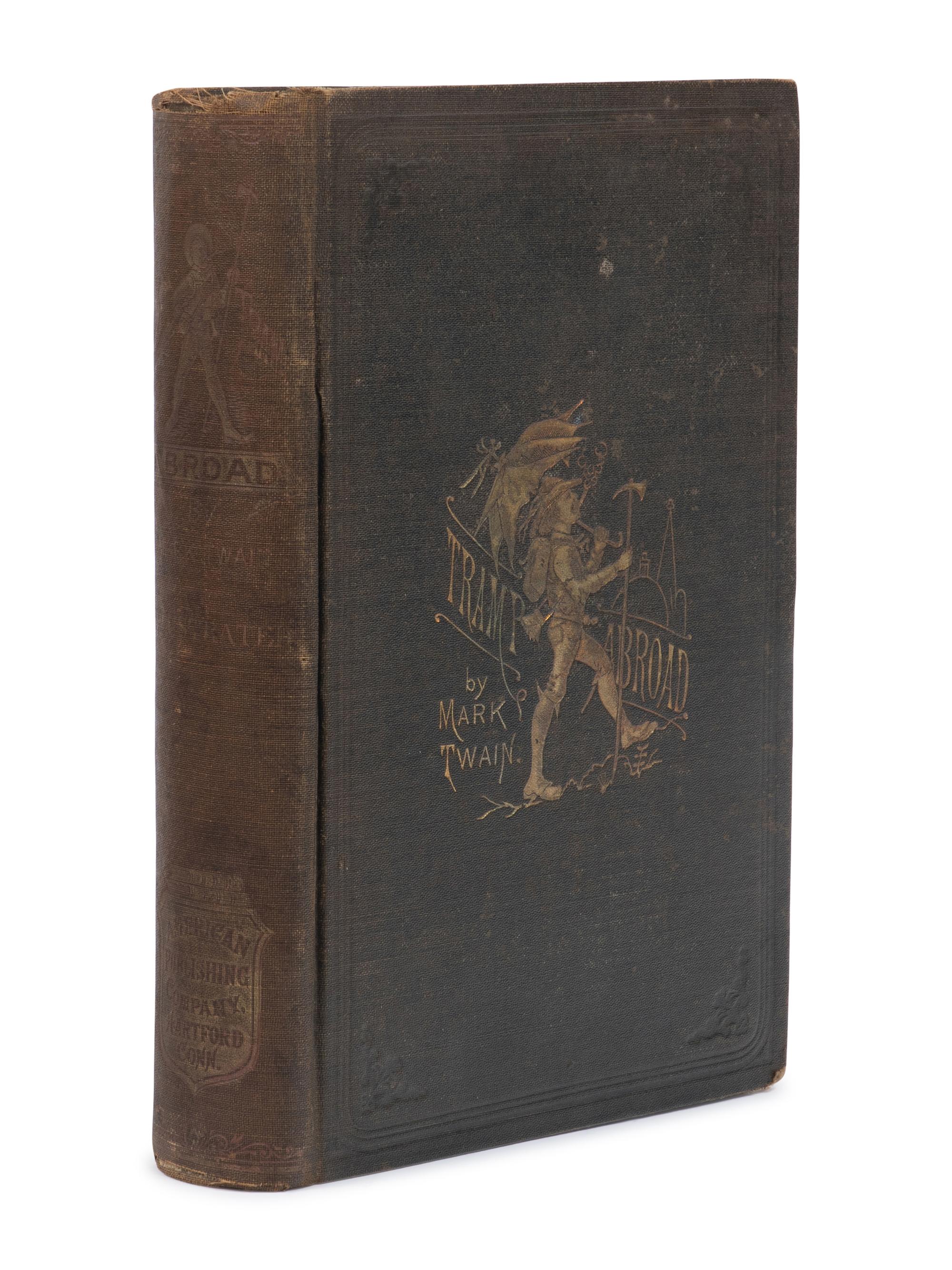 CLEMENS, Samuel L. ("Mark Twain") (1835-1910). A Tramp Abroad . Hartford: American Publishing Company, 1880.