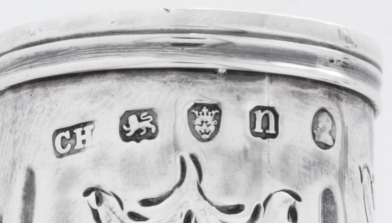 Two George III Silver Casters