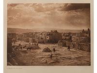 CURTIS, Edward (1868-1952). Feast Day at Acoma (plate 565, portfolio 16)