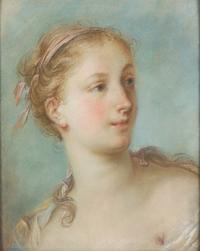 The Head of a Woman Looking to her Left