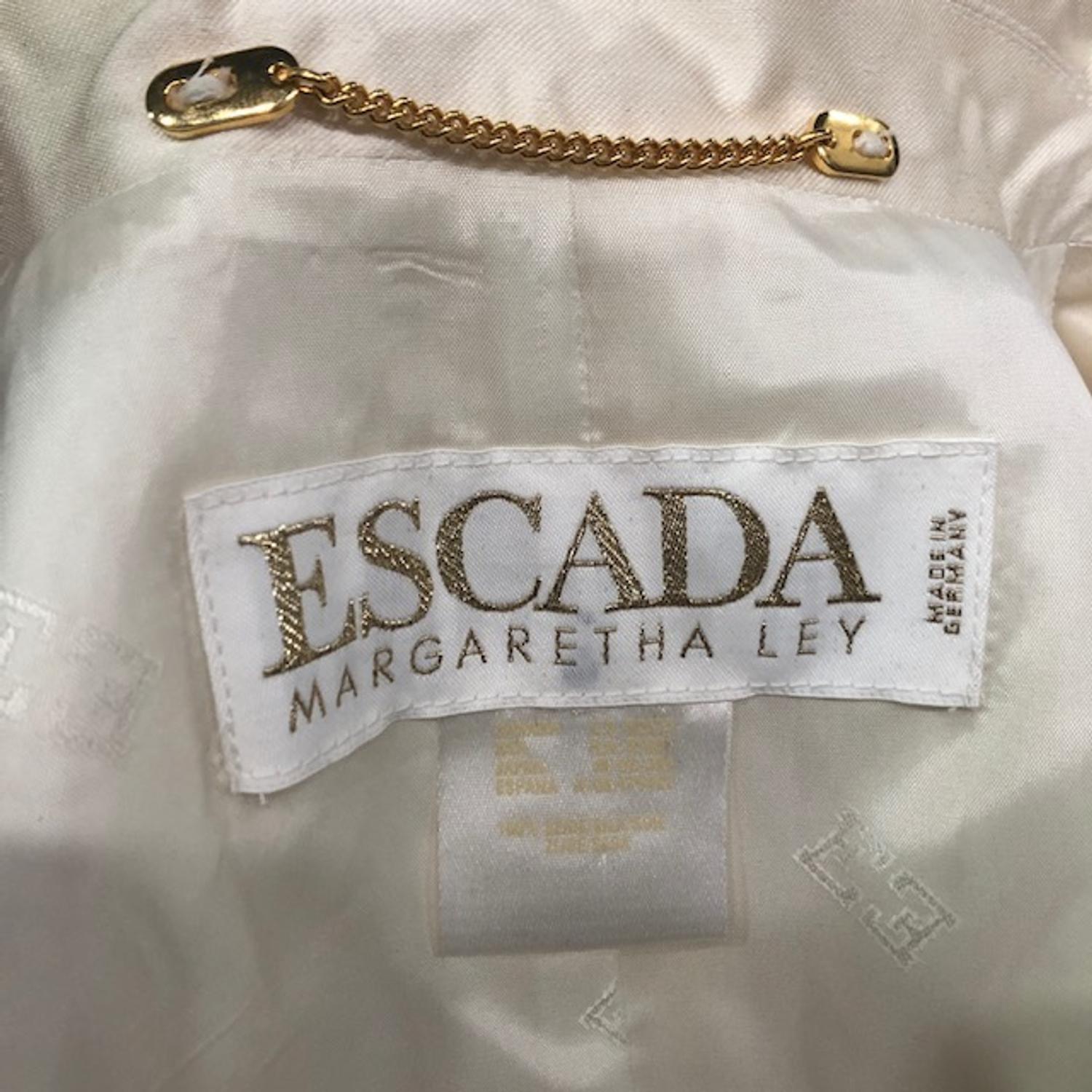 Escada Trench Coat, 1980-90s