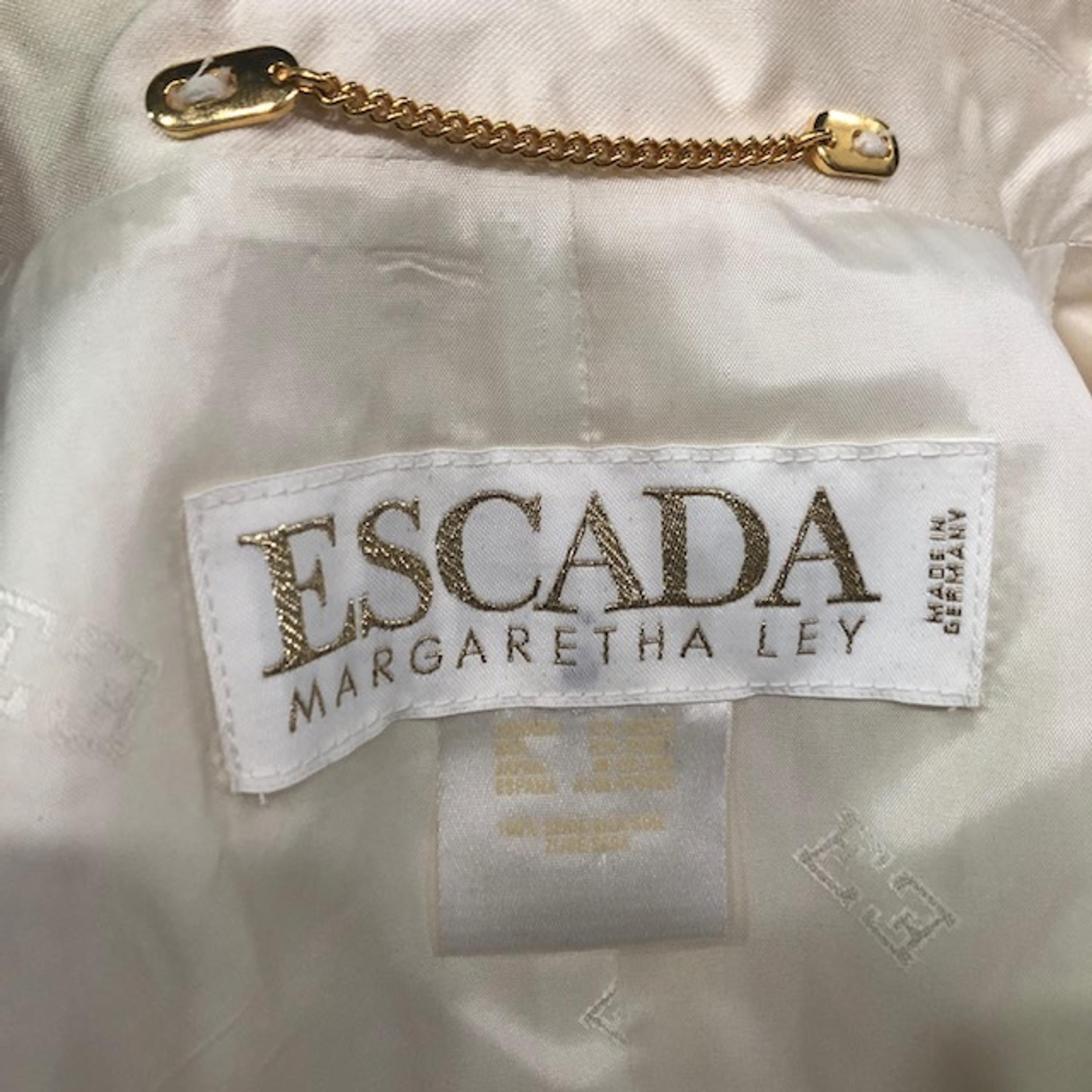 Escada Trench Coat, 1980-90s