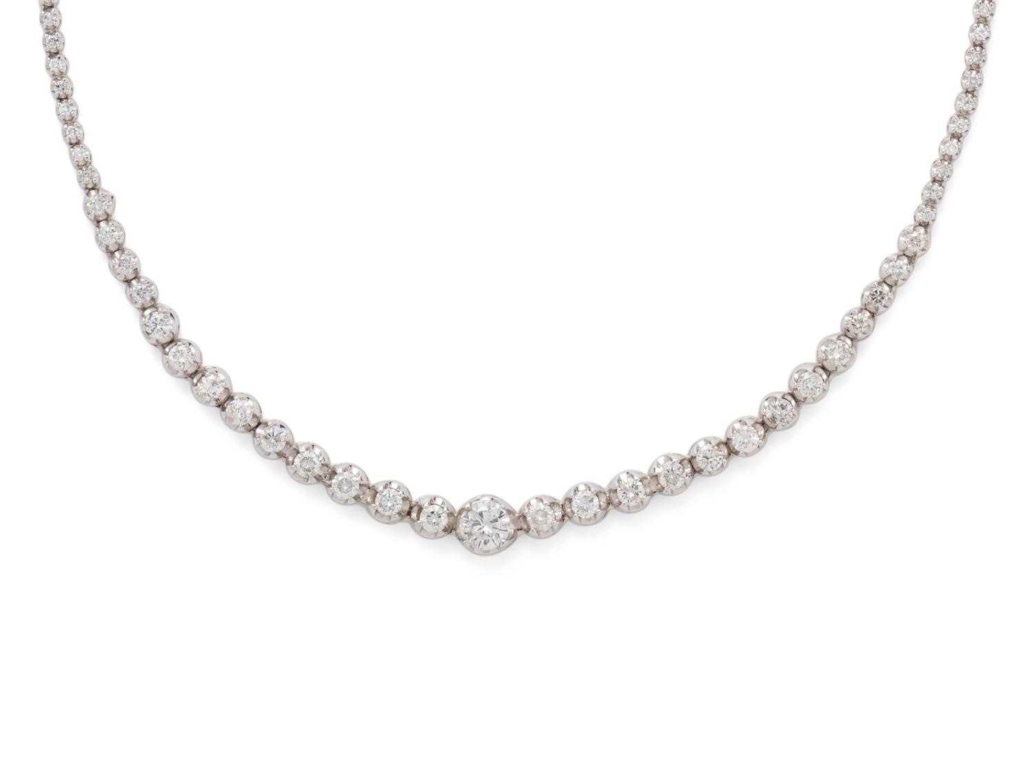DIAMOND RIVIÈRE NECKLACE
