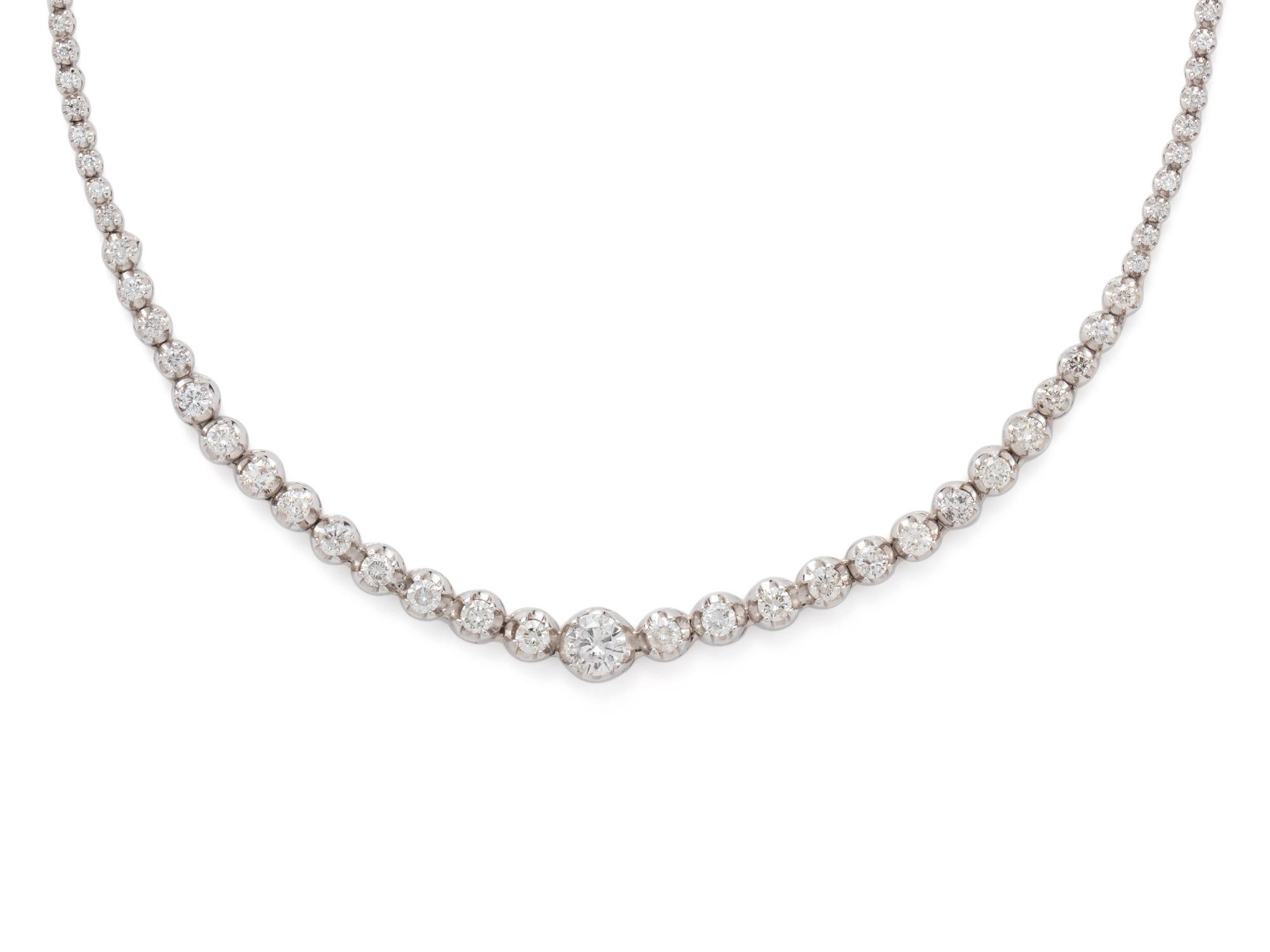 DIAMOND RIVIÈRE NECKLACE