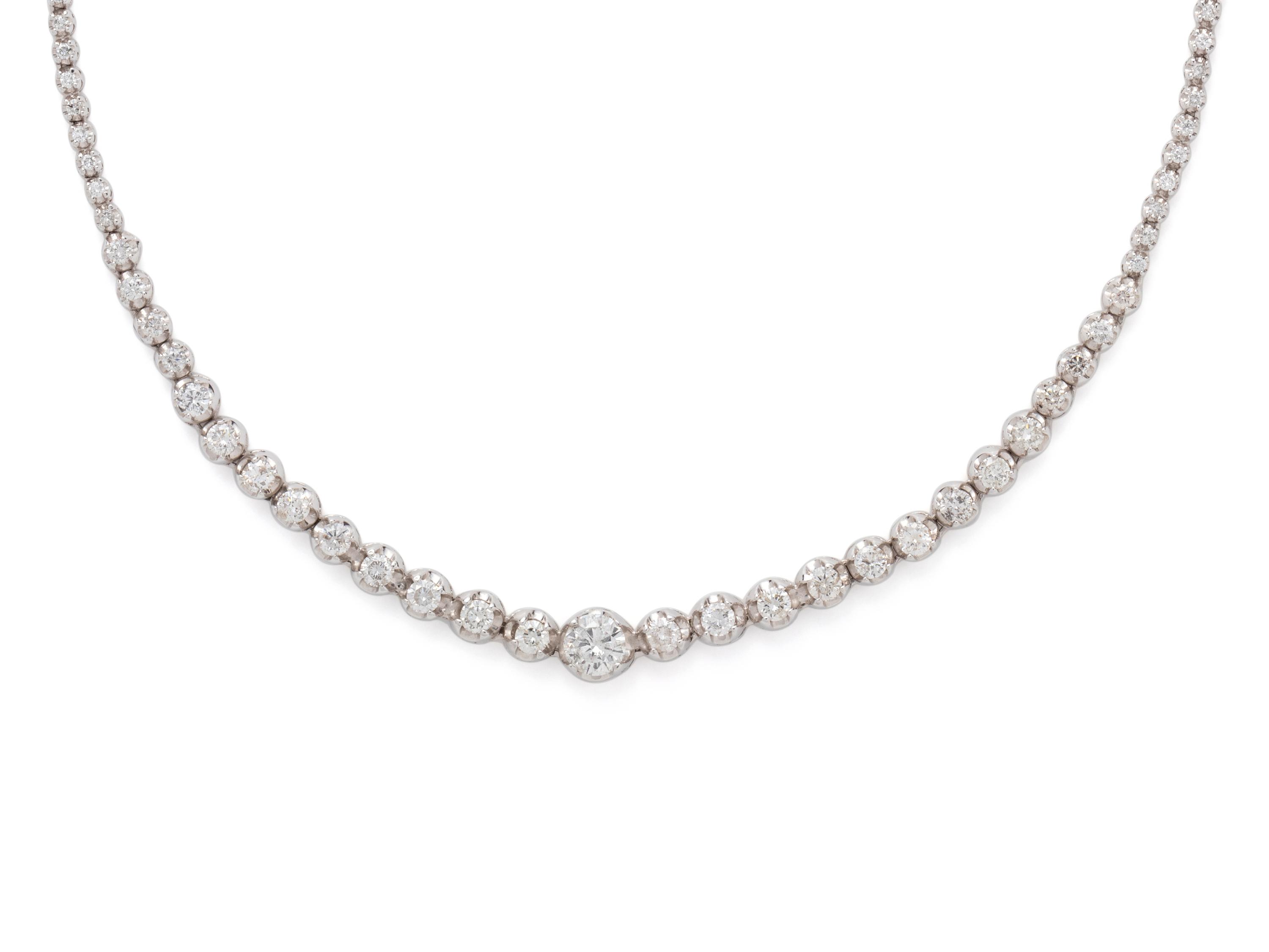 DIAMOND RIVIÈRE NECKLACE