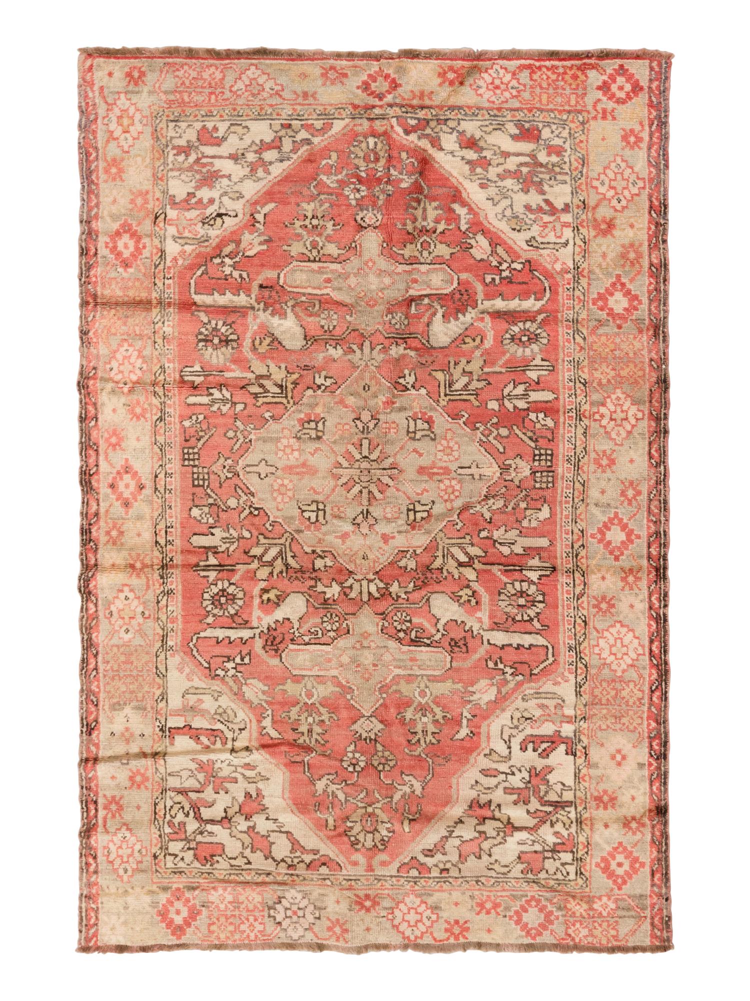 An Oushak Rug