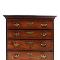An Irish George III Mahogany Chest of Drawers