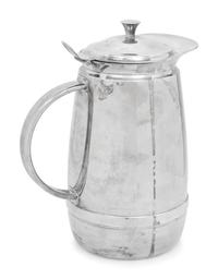 A Gucci Silver-Plate Double Wall Pitcher