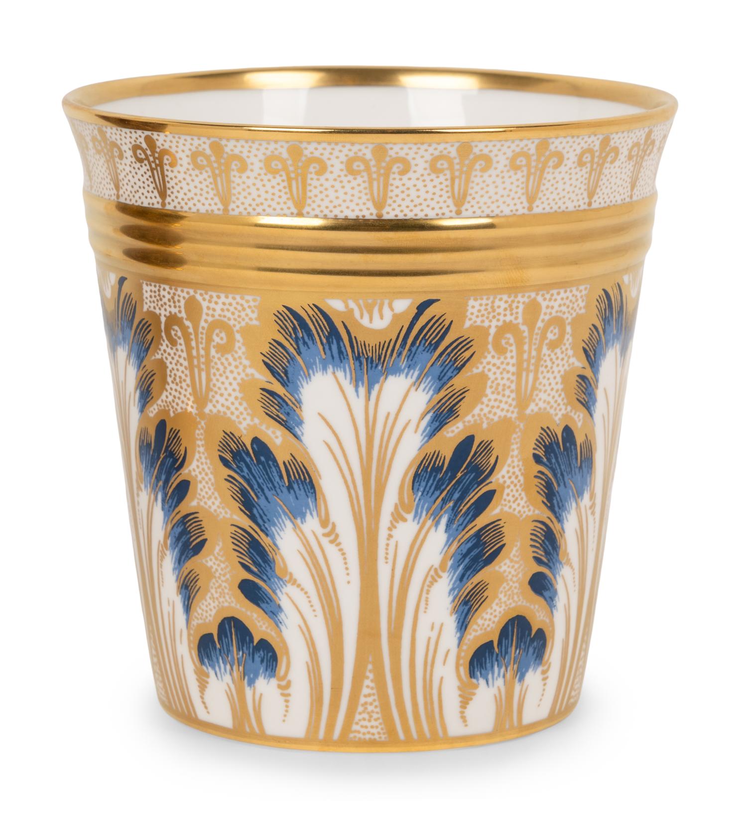 Two William Yeoward Porcelain Cache Pots