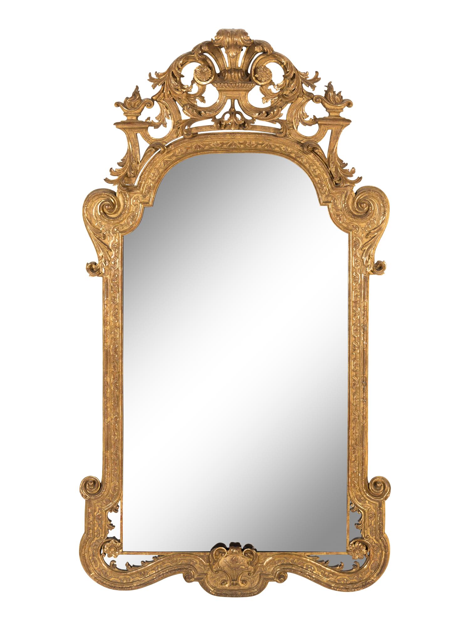A George I Giltwood Mirror