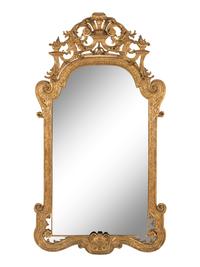 A George I Giltwood Mirror