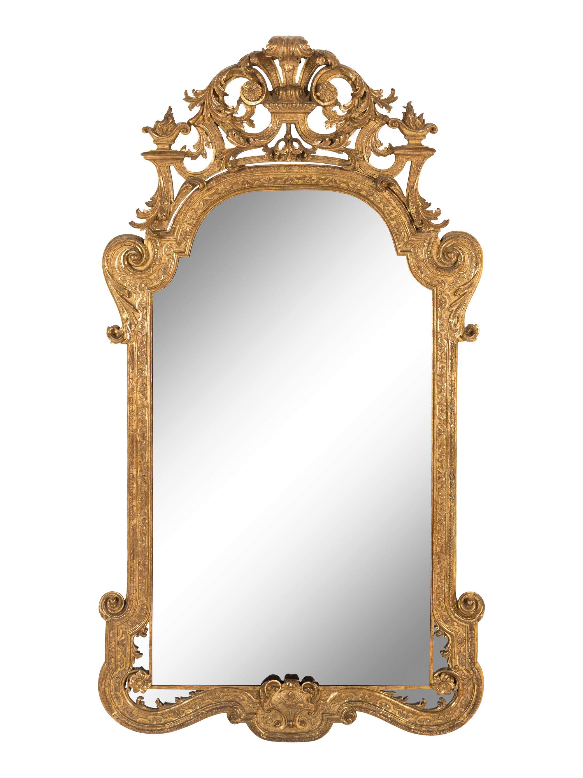 A George I Giltwood Mirror